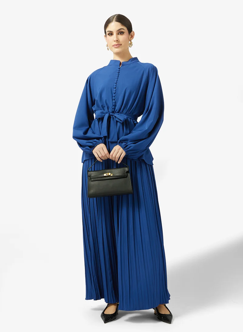 Khizana  Peplum Top & Skirt Set for Women | Best Price UAE